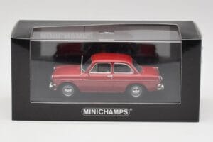 Volkswagen 1500 Ruby Rouge Minichamps 1:43 VW001 Métal — image 4 sur 4