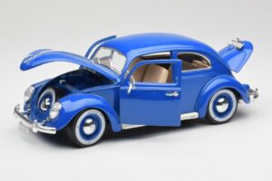 Volkswagen Beetle Bleu Bburago 1:18 23124646 Métal — image 2 sur 8