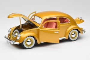 Volkswagen Beetle Or Bburago 1:18 3361 Métal — image 2 sur 8