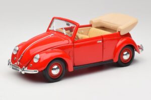Volkswagen Cabriolet Ruby Rouge Maisto 1:18 32826 Métal