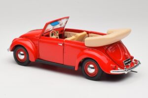 Volkswagen Cabriolet Ruby Rouge Maisto 1:18 32826 Métal — image 7 sur 8