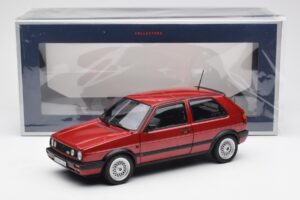 Volkswagen Golf Mk2 GTI Rouge Métallique Norev 1:18 188555 Métal — image 8 sur 8