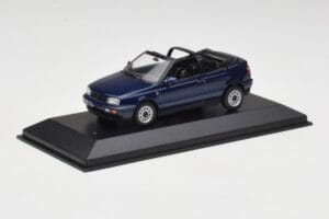 Volkswagen Golf Mk3 Cabriolet Maritime Bleu Minichamps 1:43 400055530 Métal — image 2 sur 4