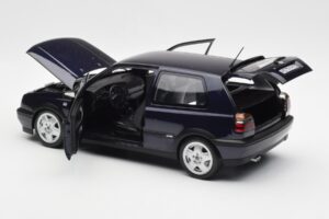 Volkswagen Golf Mk3 VR6 Bleu Métallique Norev 1:18 188462 Métal — image 5 sur 8