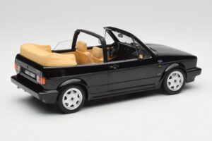 Volkswagen Golf Mk1 Cabriolet Noir Norev 1:18 188568 Métal — image 2 sur 6