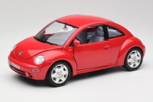 Volkswagen New Beetle Rouge Bburago 1:18 3342 Métal