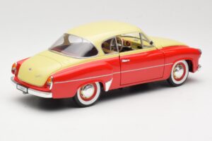 Wartburg 311 Coupé Rouge & Beige Revell 1:18 8418 Métal — image 3 sur 8