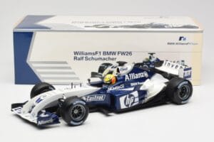 Williams FW26 BMW #4 R. Schumacher F1 2004 Minichamps 1:18 80430309495 Métal — image 6 sur 6