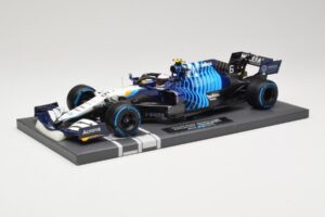Williams Racing Mercedes FW43B #6 N. Latifi Belgian GP 2021 Minichamps 1:18 117211306 Métal — image 2 sur 6