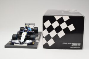 Williams Racing Mercedes FW43B #6 N. Latifi Belgian GP 2021 Minichamps 1:18 117211306 Métal — image 6 sur 6