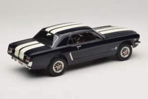 Ford Mustang Nightmist Blue Norev 1:18 182805 Métal — image 2 sur 6