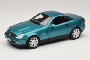 Mercedes SLK R170 Vivianite Green Norev 1:18 183021 Métal — image 3 sur 10