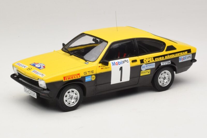 Opel Kadett C GT/E #1 W. Rohrl / H. Menne Westfalen Lippe Rally 1977 MCG 1:18 MCG18651R Métal