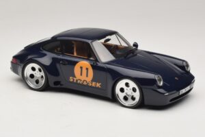 Porsche 911 964 Strosek Mega 30 Sea Blue GT Spirit 1:18 GT969 Résine — image 4 sur 6