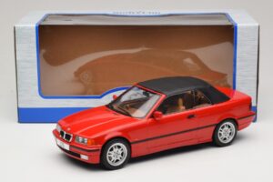 BMW 3 Series E36 Cabriolet Rouge MCG 1:18 MCG18317 Métal — image 7 sur 7