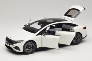 Mercedes EQS V297 Manufaktur Opalite White NZG 1:18 B66961049 Métal — image 2 sur 8