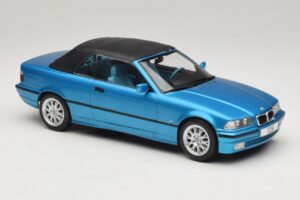 BMW 3 Series E36 Cabriolet Bleu Métallisé MCG 1:18 MCG18319 Métal — image 5 sur 7