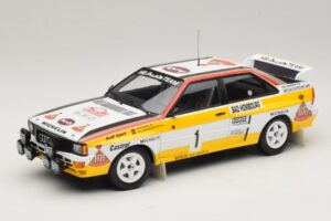 Audi Quattro #1 W. Rohrl / C. Geistdorfer Rally Monte Carlo Winner 1984 Minichamps 1:18 A5-5894 Métal