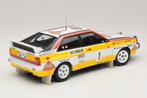 Audi Quattro #1 W. Rohrl / C. Geistdorfer Rally Monte Carlo Winner 1984 Minichamps 1:18 A5-5894 Métal — image 2 sur 6