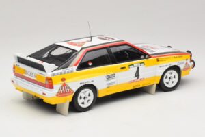 Audi Quattro A2 #4 W. Rohrl / C. Geistdorfer Rally Portugal 1984 Minichamps 1:18 153841104 Métal — image 2 sur 6