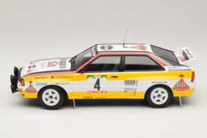 Audi Quattro A2 #4 W. Rohrl / C. Geistdorfer Rally Portugal 1984 Minichamps 1:18 153841104 Métal — image 3 sur 6