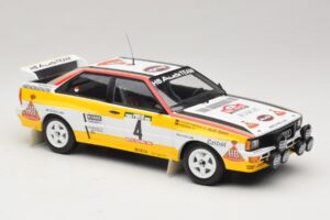 Audi Quattro A2 #4 W. Rohrl / C. Geistdorfer Rally Portugal 1984 Minichamps 1:18 153841104 Métal — image 4 sur 6