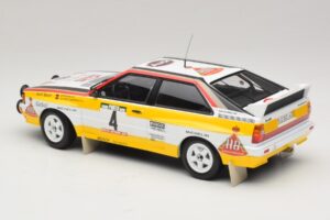 Audi Quattro A2 #4 W. Rohrl / C. Geistdorfer Rally Portugal 1984 Minichamps 1:18 153841104 Métal — image 5 sur 6