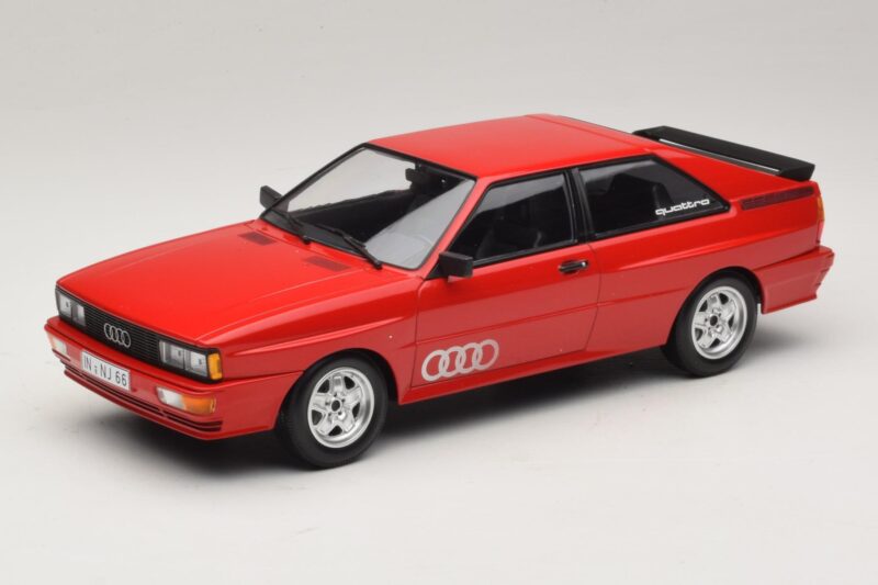 Audi Quattro Rouge Édition Concessionnaire Minichamps 1:18 A5-5893 Métal