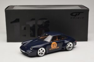 Porsche 911 964 Strosek Mega 30 Sea Blue GT Spirit 1:18 GT969 Résine — image 6 sur 6