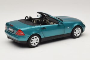Mercedes SLK R170 Vivianite Green Norev 1:18 183021 Métal — image 4 sur 10
