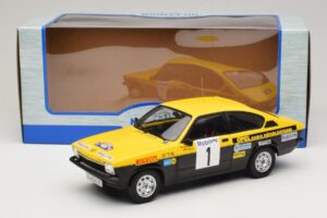 Opel Kadett C GT/E #1 W. Rohrl / H. Menne Westfalen Lippe Rally 1977 MCG 1:18 MCG18651R Métal — image 6 sur 6