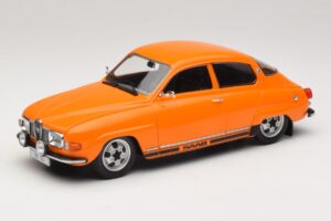 Saab 96 V4 Orange MCG 1:18 MCG18654 Métal