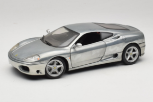 Ferrari 360 Modena Argent Chromé Hot Wheels 1:18 27774 Métal