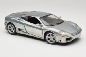 Ferrari 360 Modena Argent Chromé Hot Wheels 1:18 27774 Métal — image 6 sur 8