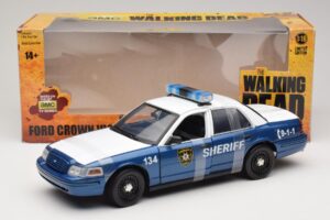 Ford Crown Victoria Police Interceptor The Walking Dead Greenlight 1:18 12957 Métal — image 6 sur 6