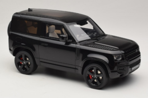 Land Rover Defender 90 L663 P400 X-Dynamic HSE Santorini Black GT Spirit 1:18 GT992 Résine — image 4 sur 6