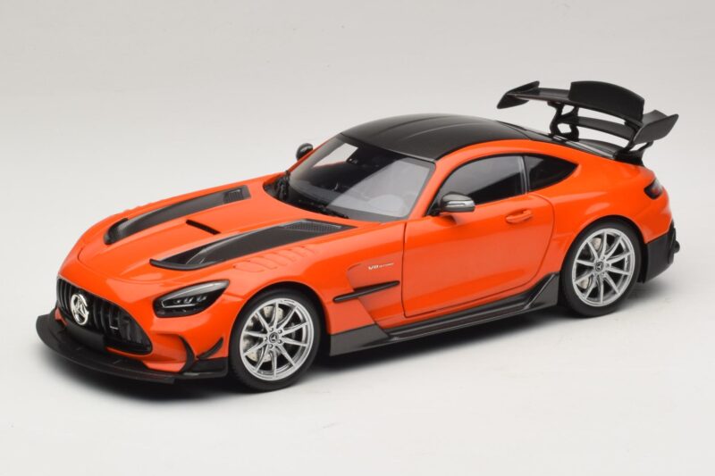 Mercedes AMG GT Black Series C190 Orange avec Jantes Argent Minichamps 1:18 110032024 Métal