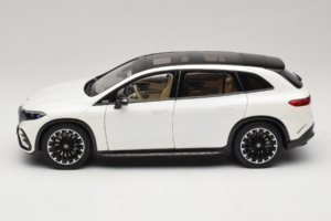 Mercedes EQS SUV X296 Manufaktur Diamond White NZG 1:18 B66960590 Métal — image 4 sur 8