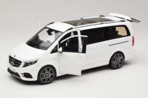 Mercedes V-Class W447 AMG Line Blanc Norev 1:18 183876 Métal — image 2 sur 8