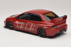 Mitsubishi Lancer Evolution IX MR Fast & Furious Rouge Ignition Model 1:18 2374 Résine — image 5 sur 6