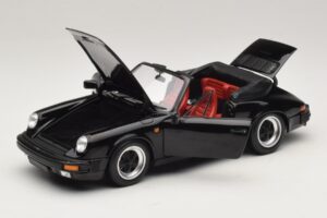 Porsche 911 3.2 Carrera Cabriolet Noir Minichamps 1:18 100063035 Métal — image 2 sur 8