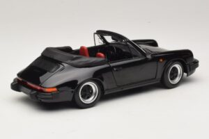Porsche 911 3.2 Carrera Cabriolet Noir Minichamps 1:18 100063035 Métal — image 3 sur 8