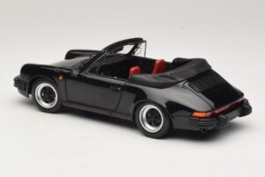 Porsche 911 3.2 Carrera Cabriolet Noir Minichamps 1:18 100063035 Métal — image 7 sur 8