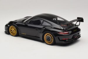 Porsche 911 992 GT3 RS Manthey Racing Noir avec Jantes Dorées Minichamps 1:18 MR-911-GT3RS-1804 Métal — image 5 sur 6