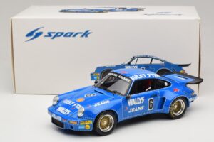 Porsche 911 RSR #6 Wallys Jeans Nurburgring 1974 Spark 1:18 18S088 Résine — image 6 sur 6