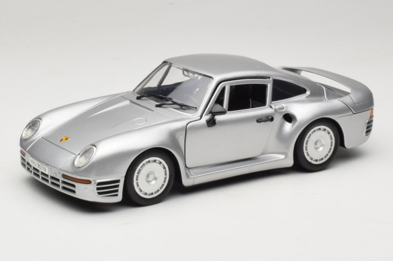 Porsche 959 Argent Tonka 1:18 22213 Métal