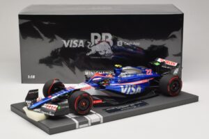 Visa Cash App RB VCARB 01 Y. Tsunoda 2024 Minichamps 1:18 117240122 Résine — image 7 sur 7