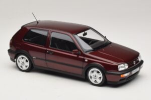 Volkswagen Golf VR6 Mk3 Indian Red Édition Limitée Norev 1:18 188505 Métal — image 6 sur 8