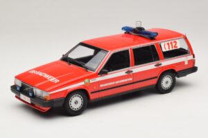 Volvo 740 GL Break Brandweer Grobbendonk Minichamps 1:18 155171795 Métal