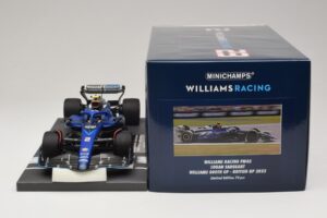 Williams Racing FW45 L. Sargeant British GP 2023 Minichamps 1:18 117231102 Résine — image 6 sur 7